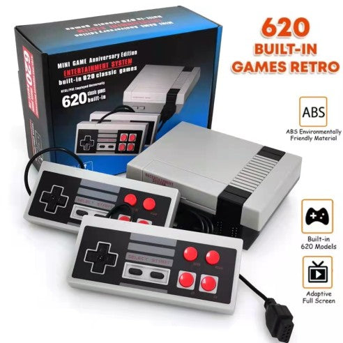 Consola Retro con 620 Juegos Clásicos