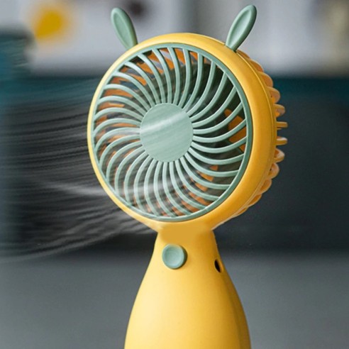 Mini Ventilador de mano con orejas